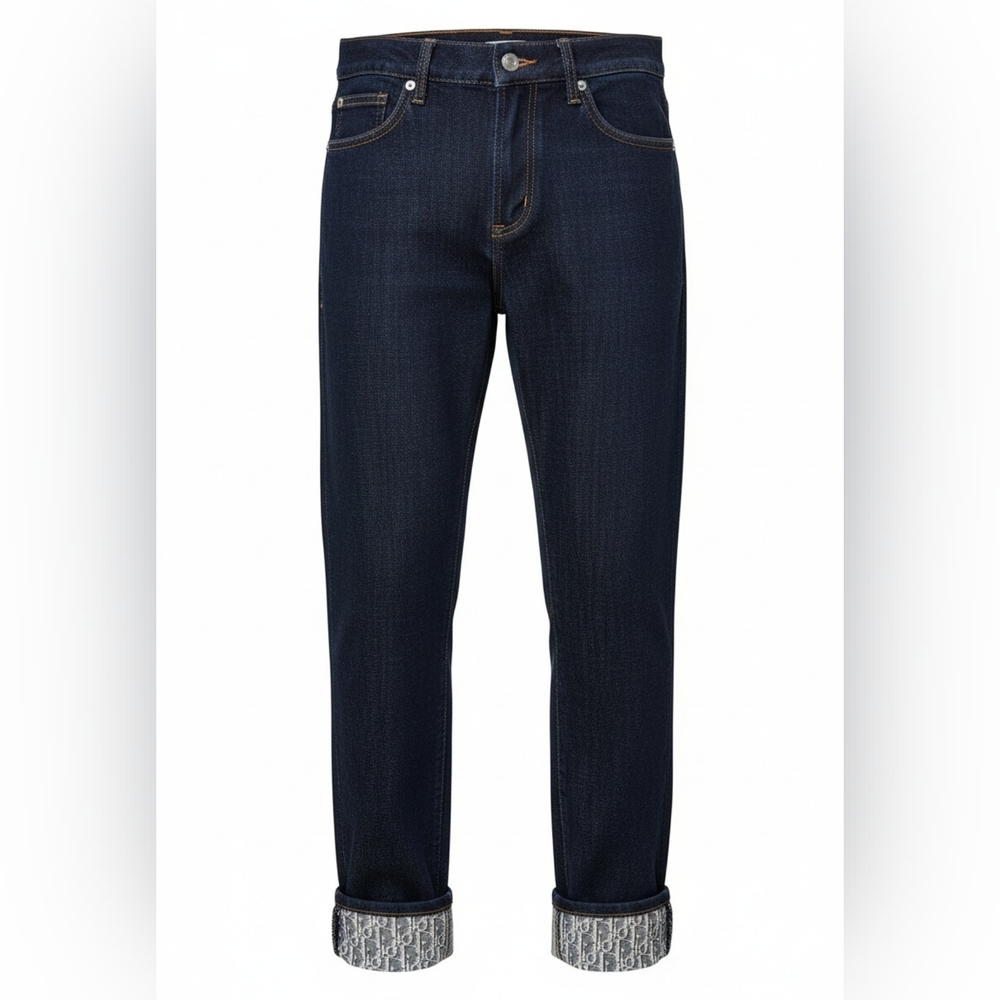 Men's Dark Blue Jeans